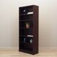 Mahogany bookcase, Danish design, 1970s, production: Denmark