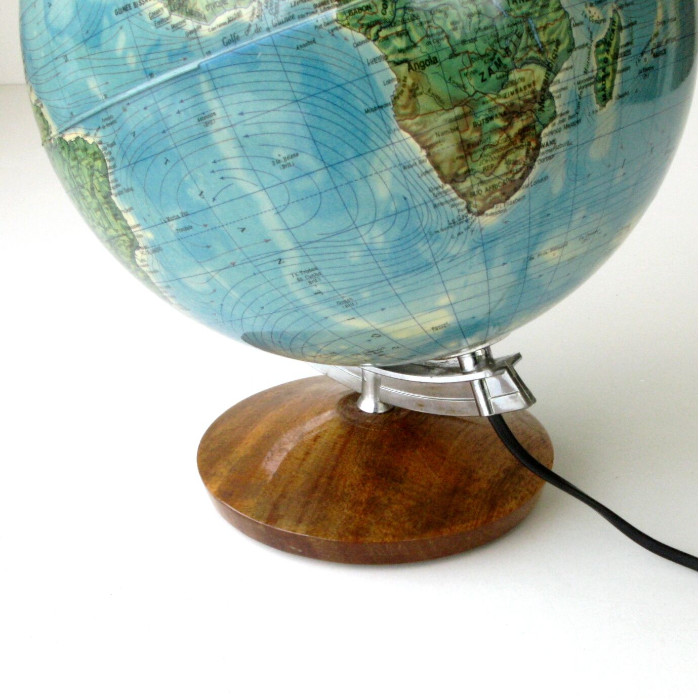 World Map luminous terrestrial globe