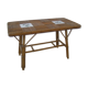 Rattan coffee table