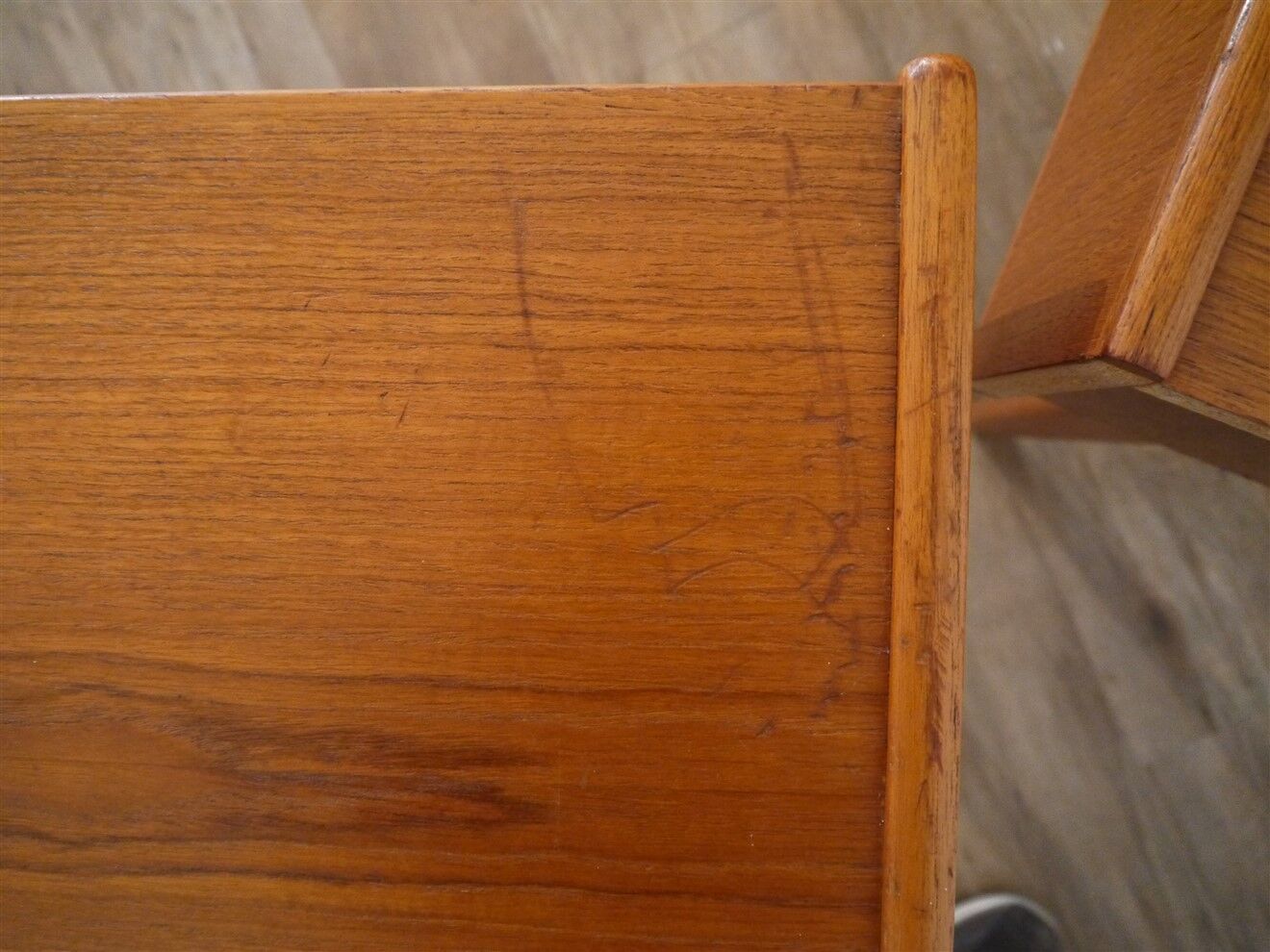Paire de chevets vintage scandinave en teck 1960