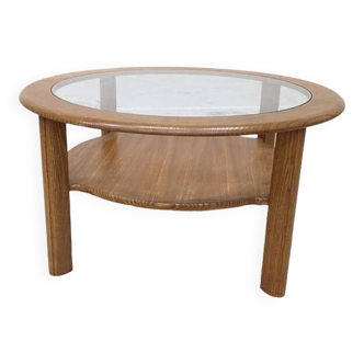 Table basse vintage en chêne conçue par G-Plan
