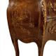 Curved chest of drawers Japanese décor Louis xv style