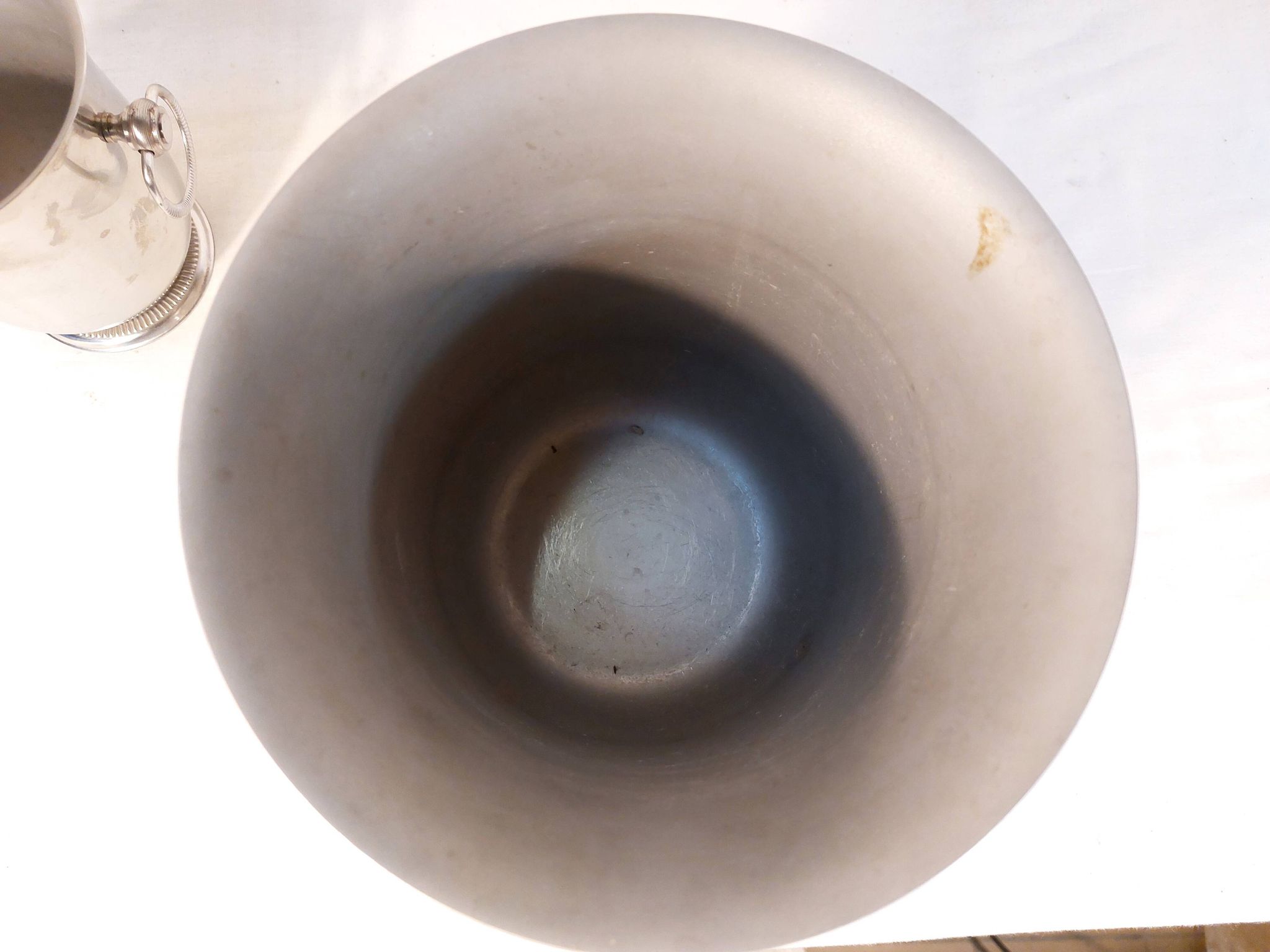Ensemble Jean Couzon Orfèvre - Seau à champagne + Seau à glaçons