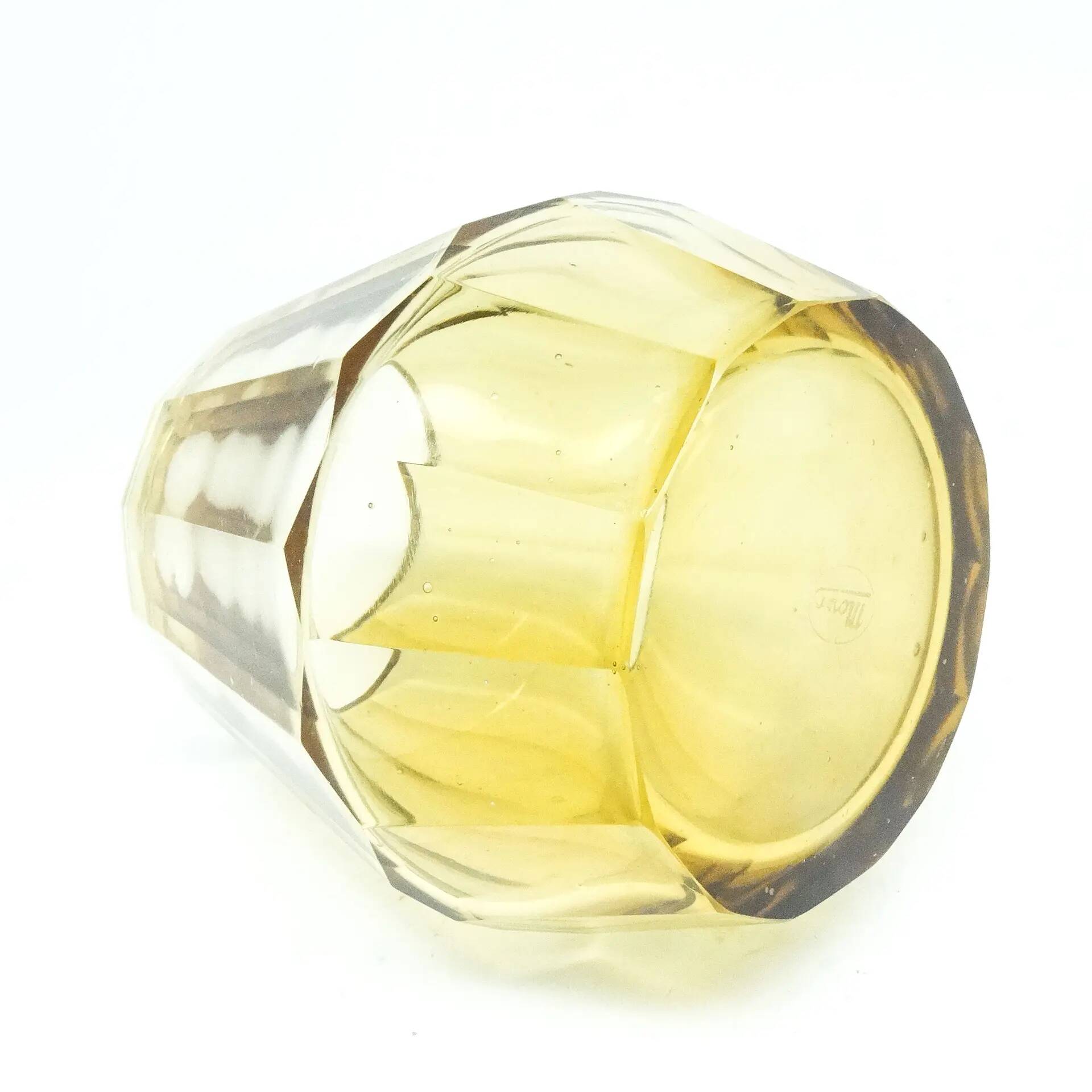 Art Deco vase, crystal, Czechoslovakia, 1930s
