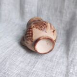 Vase with geometric patterns