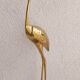 Brass heron on base