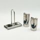 Service huile et vinaigre inox design italien Stella Metallurgica Lux année