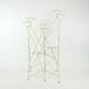 Large Mid Century Steel Plant Holder Stand, Czechoslovakia 1960s