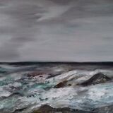 Tableau peinture contemporaine 2021. Signé