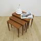 Nest of teak tables – H.W. Klein for Bramin, Denmark 1960 | Mid-Century