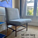 Fauteuil vintage esprit scandinave