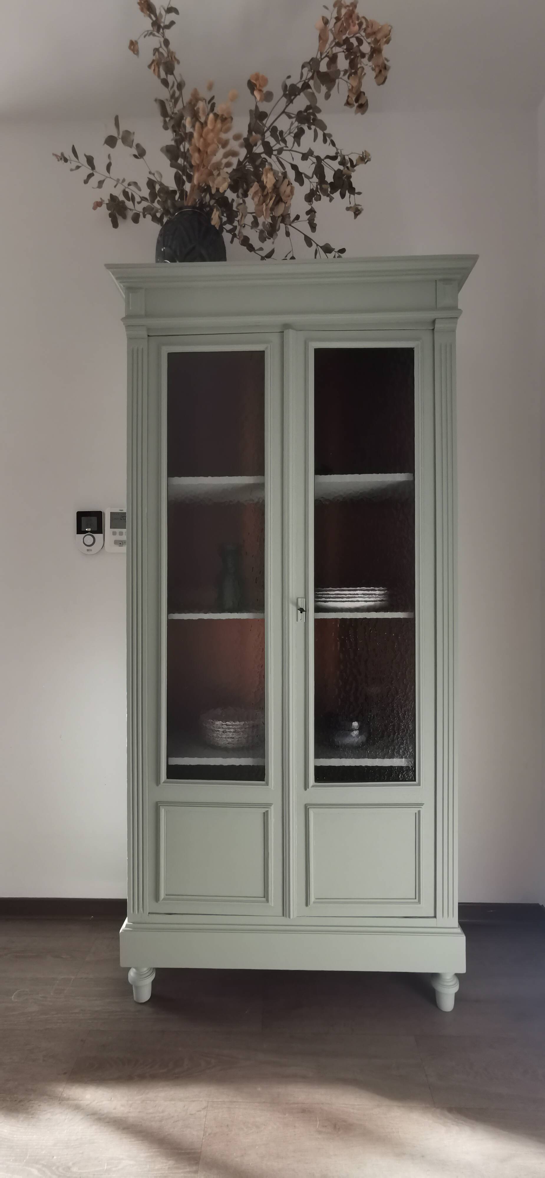 Parisian glass cabinet