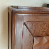 Sideboard 1940 France Brutalist style Charles Dudouyt