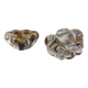 Pair of Daum crystal salt pots