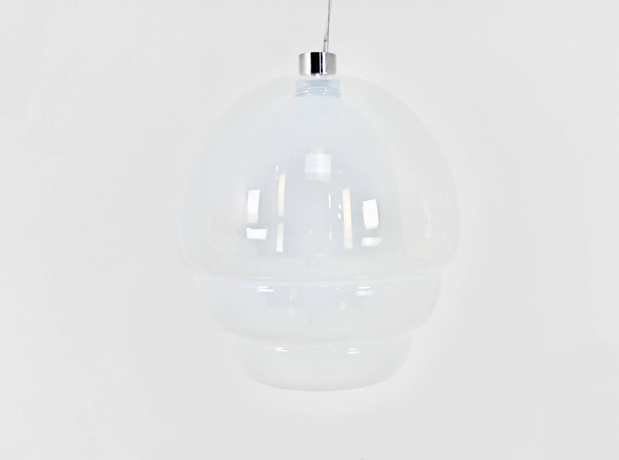 Suspension LS 134 in glass by Carlo Nason for Mazzega, 1960s