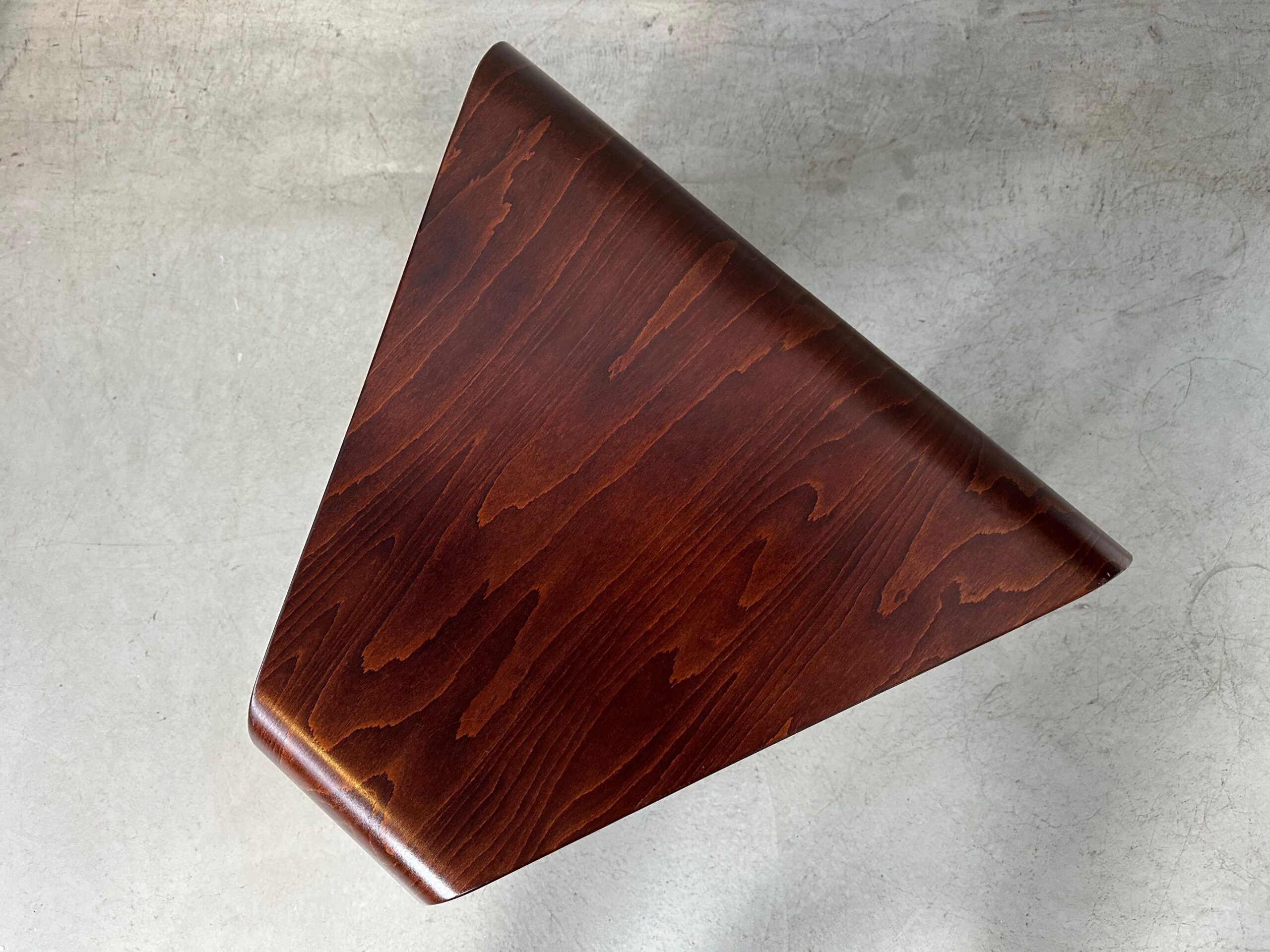 Vintage 'bentwood' side table Ekornes 1990s