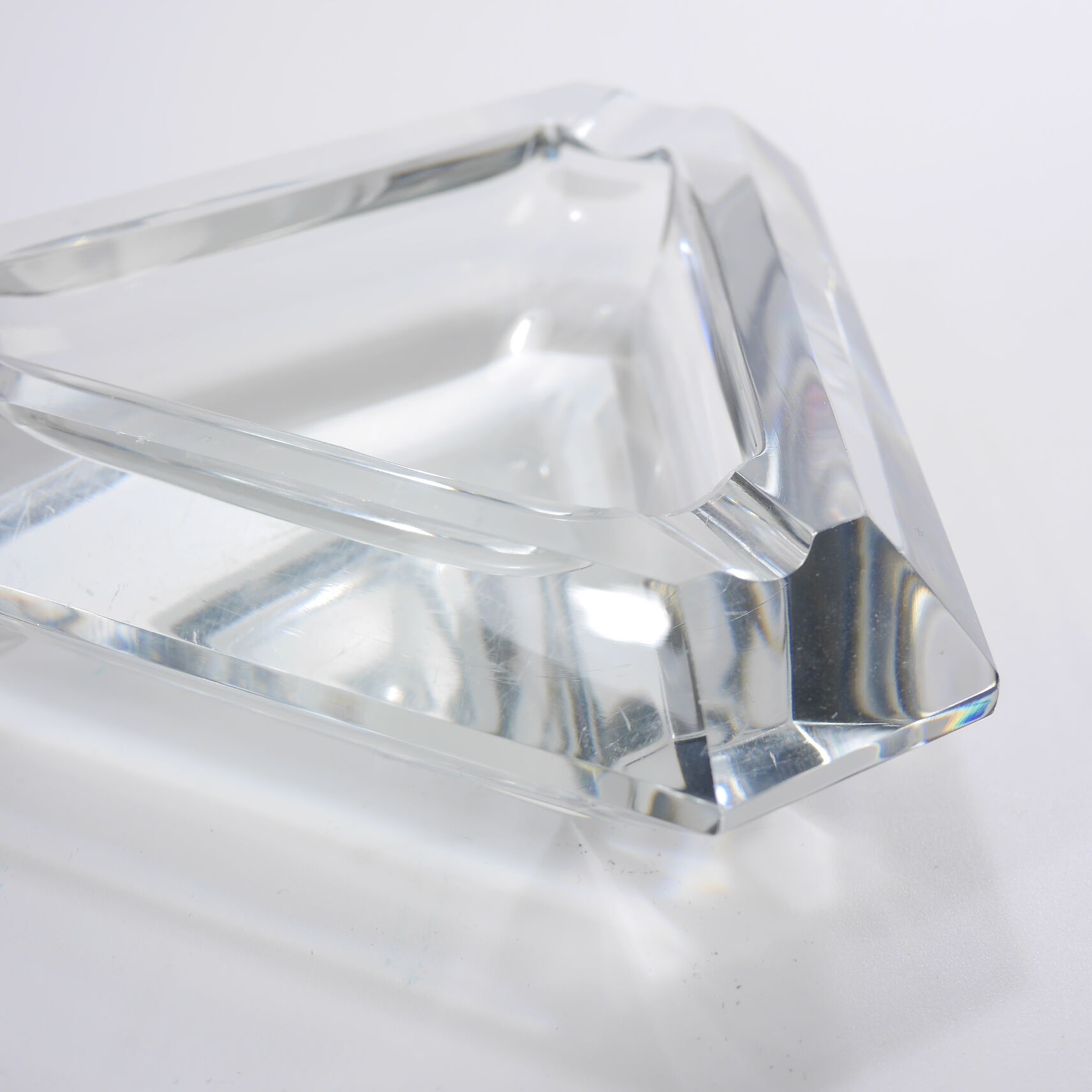 Val Saint-Lambert Crystal ashtray