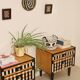 Pair of bedside table restyled swing door year 60