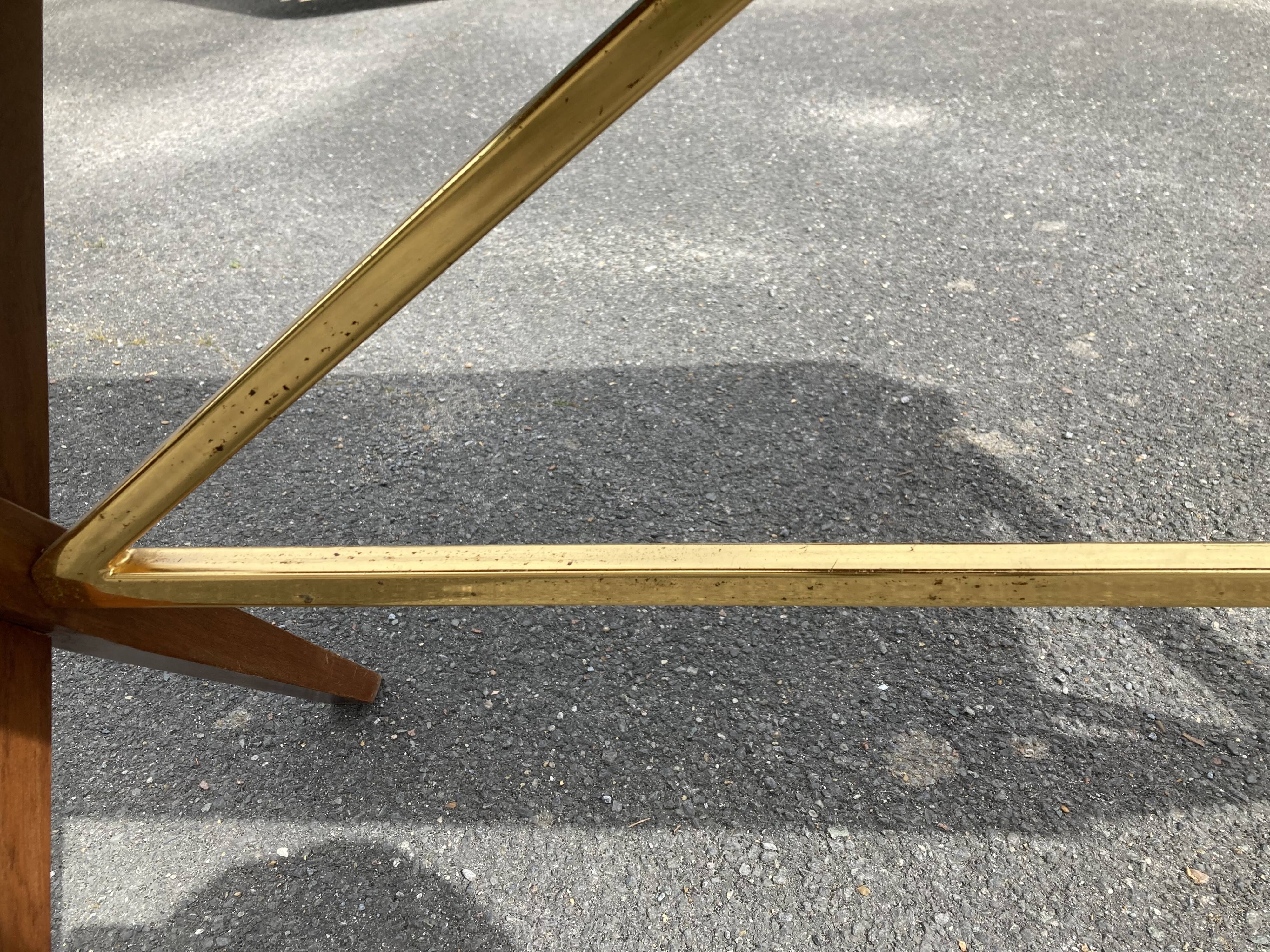 Scandinavian 60s teak desk with 2 drawers.