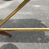 Scandinavian 60s teak desk with 2 drawers.