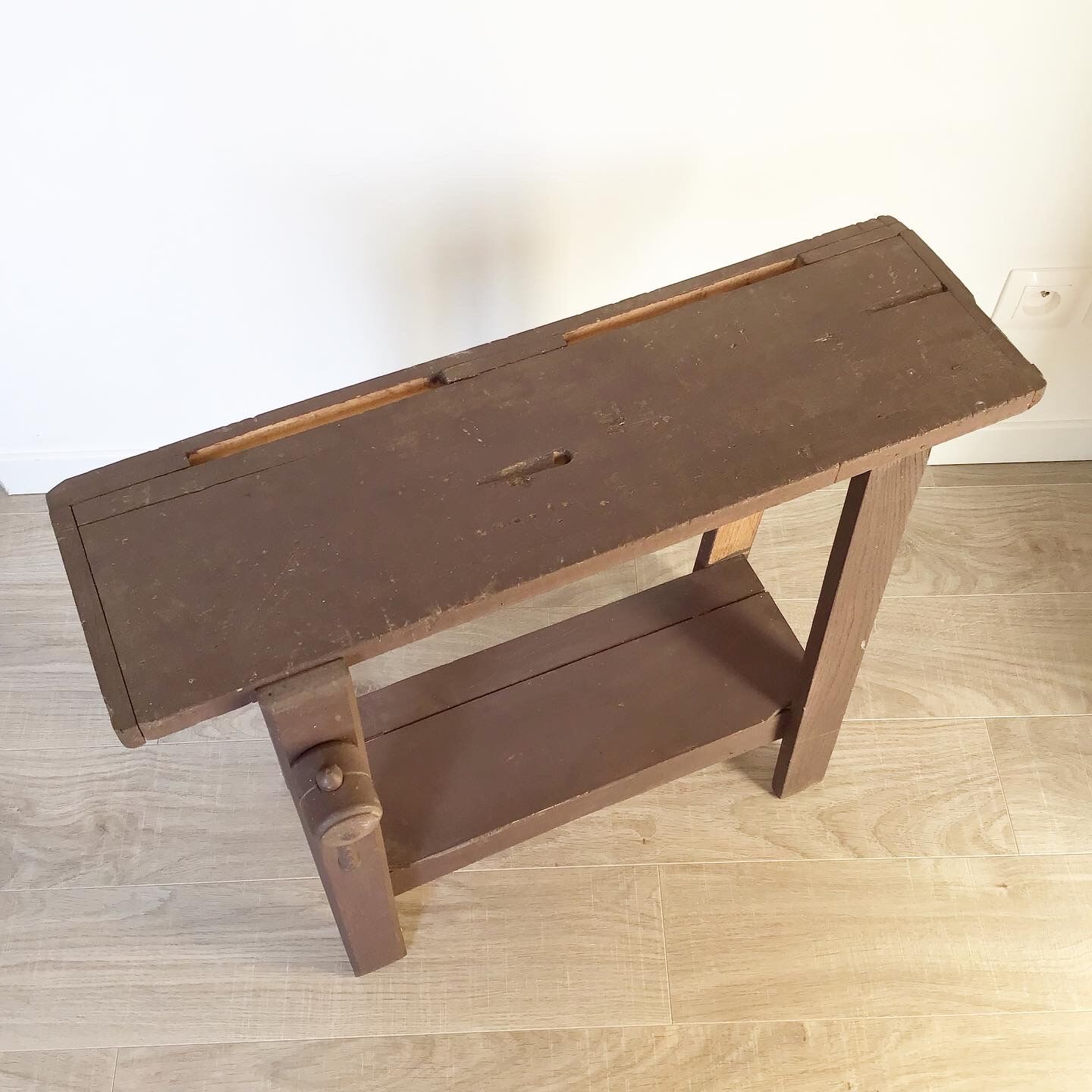 Vintage workbench for children