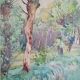 Roméo Dumoulin (1883-1944) - watercolor - 31 x 21 cm - signed - Belgian school