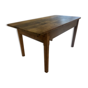 Table a manger de ferme - rustique bois massif
