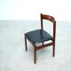 Set of six model 101 rosewood dining chairs by Gianfranco Frattini
