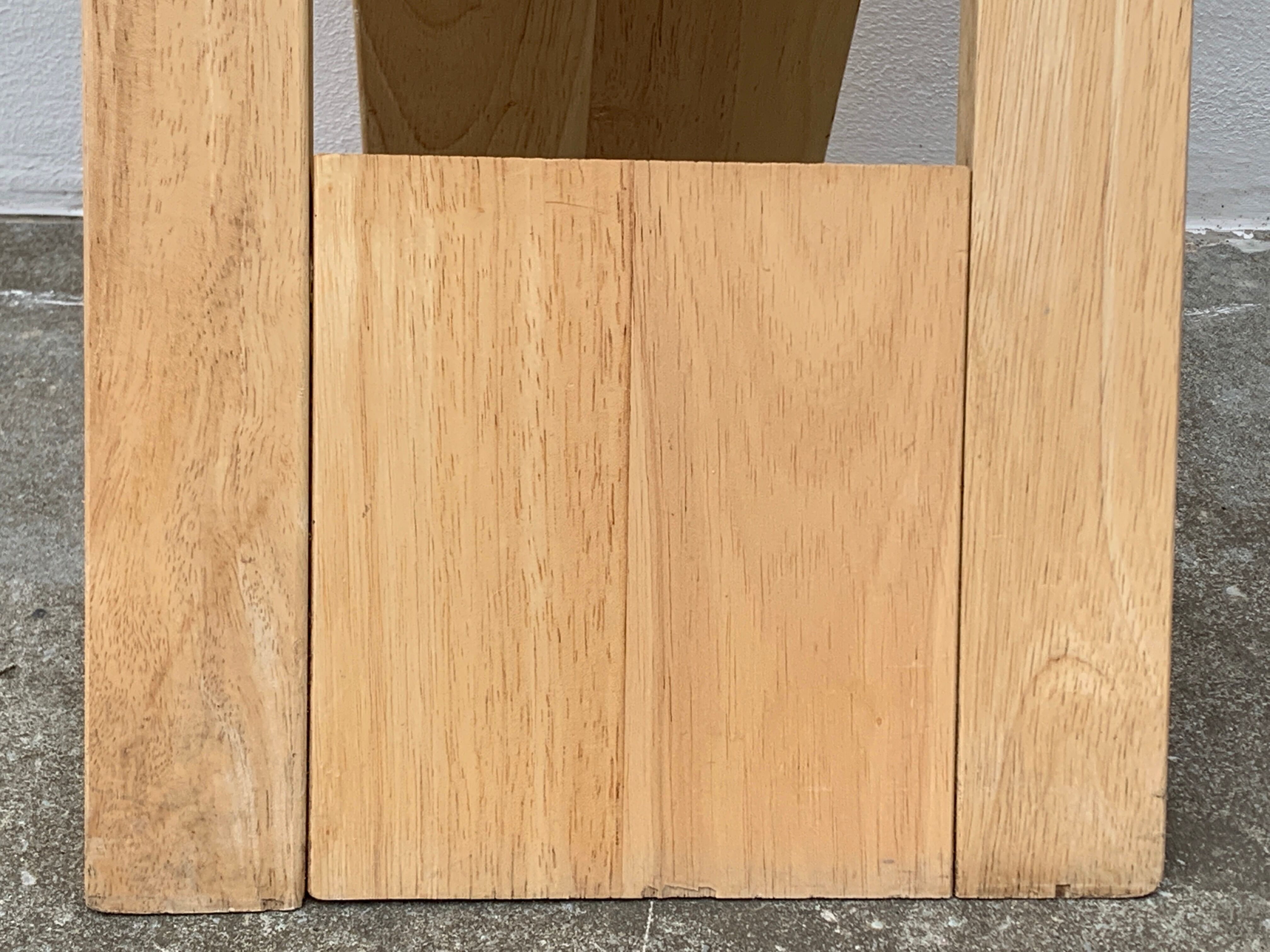 Wooden folding stool, model Suzy by Adrian Reed, 1980