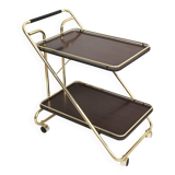 Trolley, bar service, folding table, in formica