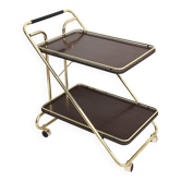 Trolley, bar service, folding table, in formica