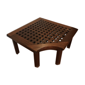 Table basse en acajou