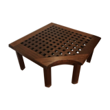 Table basse en acajou