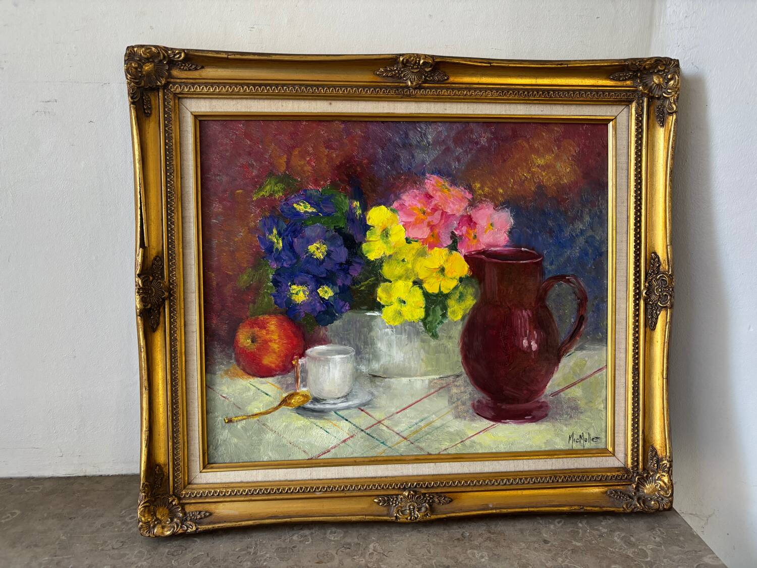 Still life signed Mic Muller