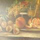 Nature morte sur toile