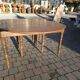 12-foot round oak table with 7 extensions / 20 people