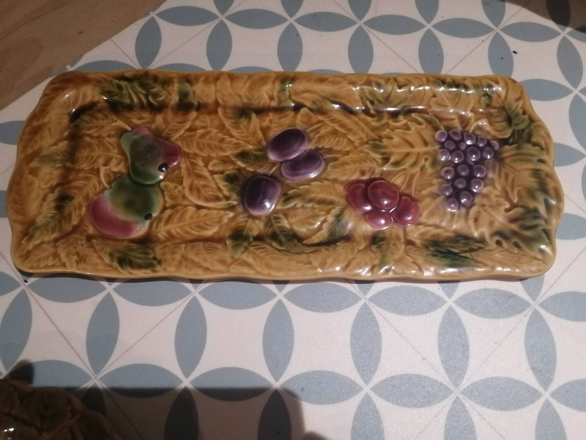 Service à dessert sarreguemine