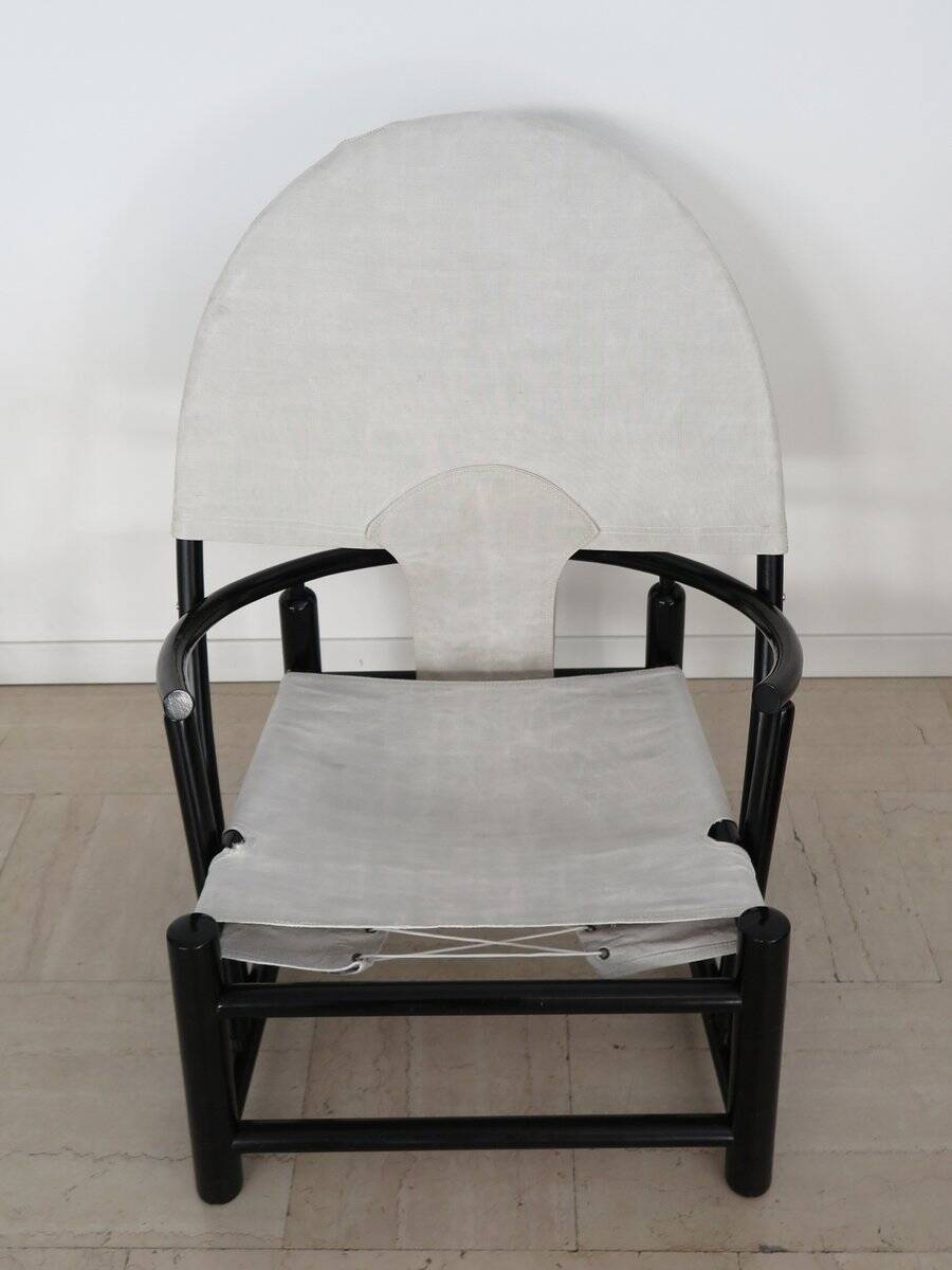 G23 Hoop Armchair attributed to Piero Palange and Werther Toffoloni for Germa, Italy, 1970s