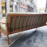 60s oak sofa