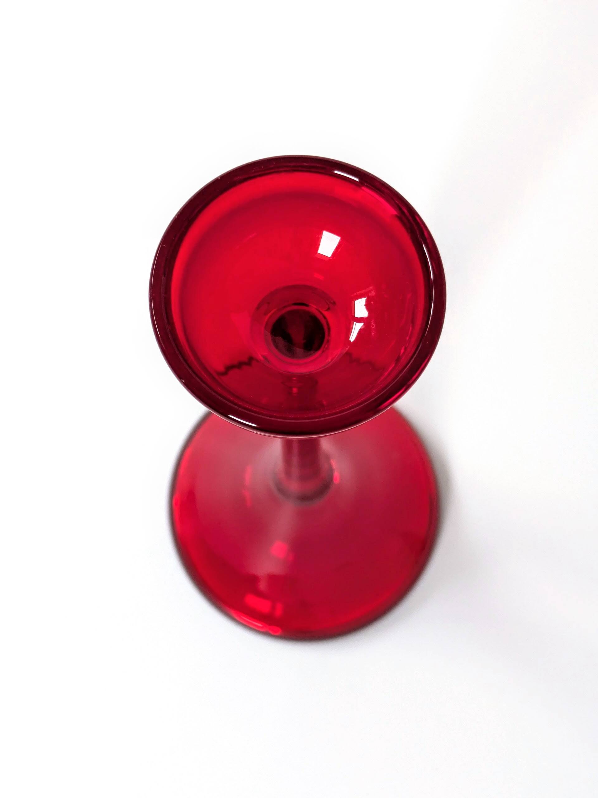 Glass candle holder | Cari Zalloni for WMF | 1970s