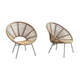Pair of armchairs in the 1950