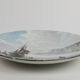 Montereau earthenware dish"Maritime landscape"