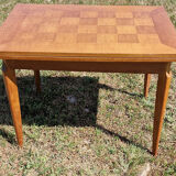 Table année 50 plateau pivotant