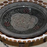 Plat en poterie