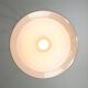 Italian Space Age Pendant Lamp in Plexiglass and Brass, 1970s