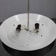 1950s Josef Hurka UFO pendant light for Napako, Czechoslovakia