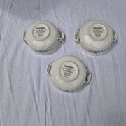 Set of 3 soup bowls villeroy and boch old luxembourg