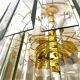 Chandelier frame Fontana Arte Murano 1970 Crystal