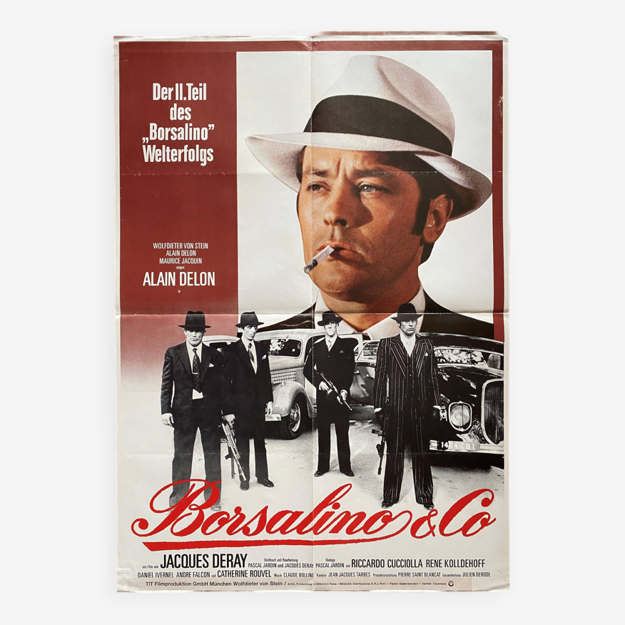 Original cinema poster "Borsalino & Co" Alain Delon 60x84cm 1974 | Selency