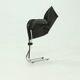 Leather Lounge Chair by Simon Desanta for COR Germany 1980s